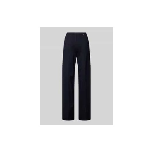 Spodnie materiałowe o kroju regular fit z kantami ze sklepu Peek&Cloppenburg  w kategorii Spodnie damskie - zdjęcie 178039310