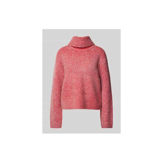 Sweter z dzianiny z golfem model ‘Kemina’ ze sklepu Peek&Cloppenburg  w kategorii Swetry damskie - zdjęcie 178039561