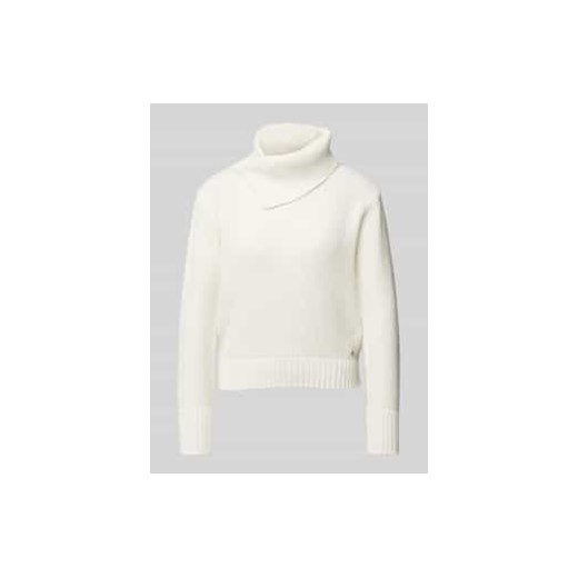 Sweter z dzianiny ze stójką ze sklepu Peek&Cloppenburg  w kategorii Swetry damskie - zdjęcie 178039622