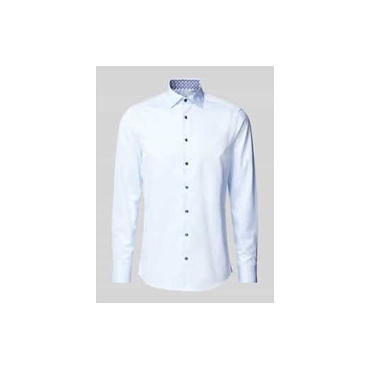 Koszula biznesowa o kroju regular fit z kołnierzykiem typu kent ze sklepu Peek&Cloppenburg  w kategorii Koszule męskie - zdjęcie 178039844