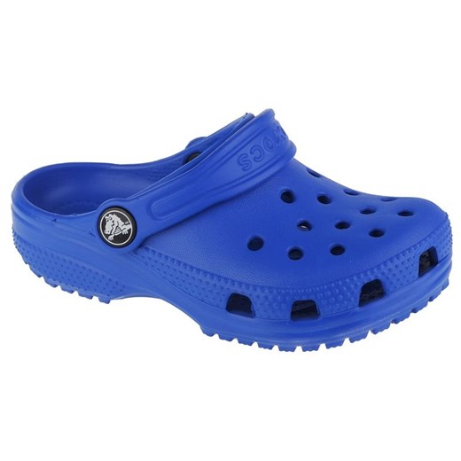 Klapki Crocs Classic Clog T 206990-4KZ niebieskie ze sklepu ButyModne.pl w kategorii Klapki dziecięce - zdjęcie 178040231