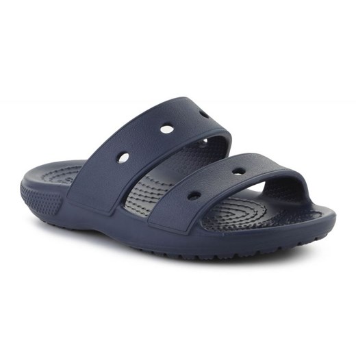 Klapki Crocs Classic Sandal K 207536-410 niebieskie ze sklepu ButyModne.pl w kategorii Klapki dziecięce - zdjęcie 178040250