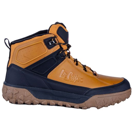 Buty Lee Cooper LCJ-24-01-2938MA - brązowe ze sklepu streetstyle24.pl w kategorii Buty trekkingowe męskie - zdjęcie 178041604