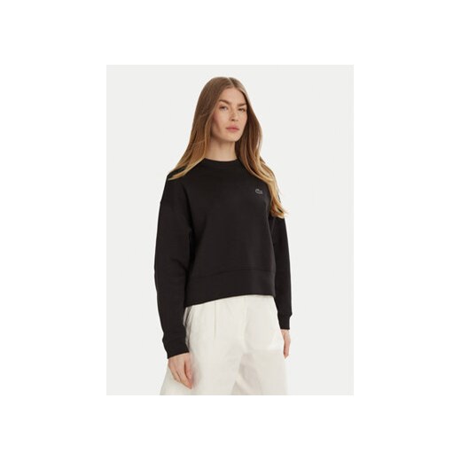 Lacoste Bluza SF5614 Czarny Oversize ze sklepu MODIVO w kategorii Bluzy damskie - zdjęcie 178041824