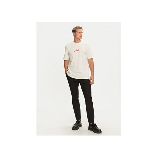 Hugo T-Shirt Dlogotee 50527926 Écru Relaxed Fit M MODIVO