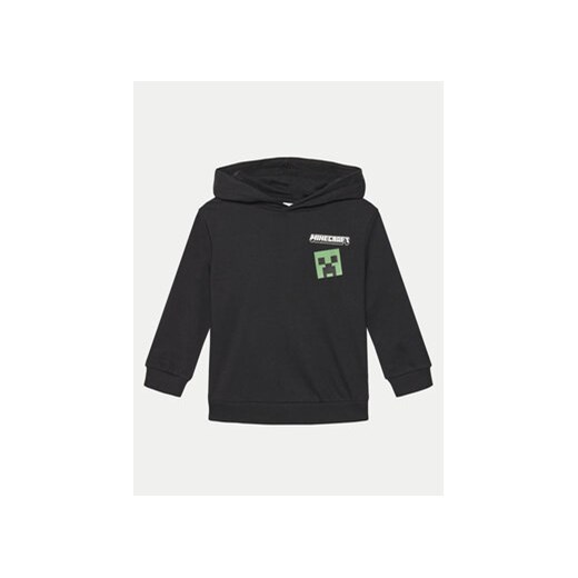 NAME IT Bluza Jacot MINECRAFT 13238540 Czarny Regular Fit Name It 122_128 MODIVO