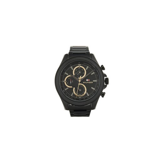 Tommy Hilfiger Zegarek 1792081 Czarny ze sklepu MODIVO w kategorii Zegarki - zdjęcie 178045134