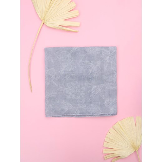 Sinsay - Chustka w kwiaty - wielobarwny Sinsay One Size Sinsay