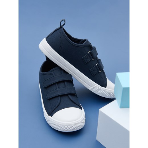 Sinsay - Trampki - granatowy Sinsay 30 Sinsay