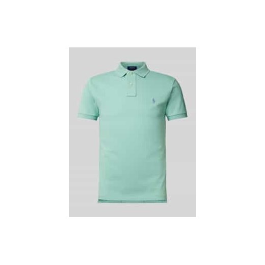 Koszulka polo z wyhaftowanym logo ze sklepu Peek&Cloppenburg  w kategorii T-shirty męskie - zdjęcie 178048672