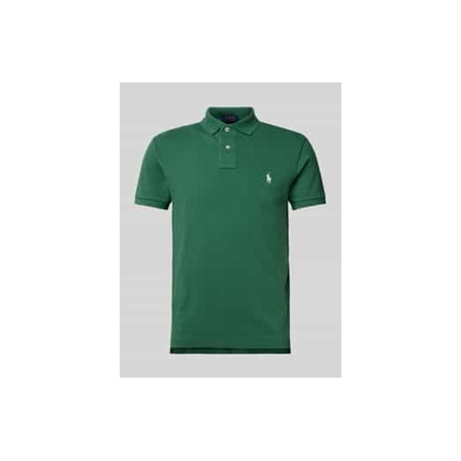 Koszulka polo z wyhaftowanym logo ze sklepu Peek&Cloppenburg  w kategorii T-shirty męskie - zdjęcie 178048681