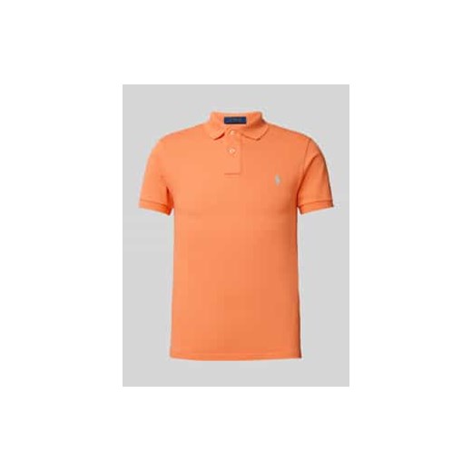 Koszulka polo z wyhaftowanym logo ze sklepu Peek&Cloppenburg  w kategorii T-shirty męskie - zdjęcie 178048684