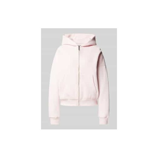 Bluza rozpinana o kroju oversized z nadrukiem z logo ze sklepu Peek&Cloppenburg  w kategorii Bluzy damskie - zdjęcie 178048690