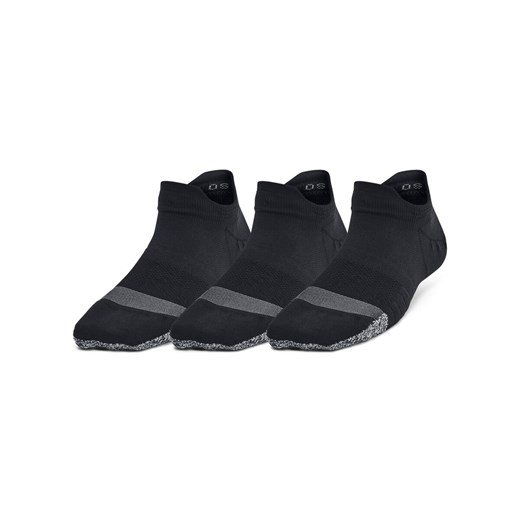 Damskie skarpetki treningowe (3-pack) Under Armour Womens UA Breathe 3pk Ns Tab - czarne ze sklepu Sportstylestory.com w kategorii Skarpetki damskie - zdjęcie 178049012