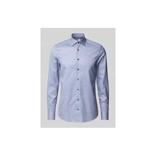 Koszula biznesowa o kroju regular fit z listwą guzikową ze sklepu Peek&Cloppenburg  w kategorii Koszule męskie - zdjęcie 178050483