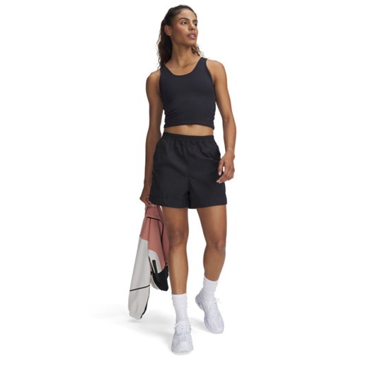 Damskie spodenki treningowe Under Armour UA Unstoppable Utility Short - czarne ze sklepu Sportstylestory.com w kategorii Szorty - zdjęcie 178052060