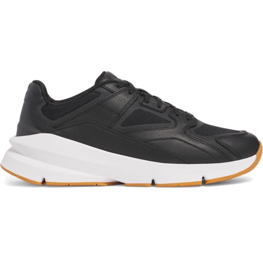 Sneakersy uniseks Under Armour UA Forge 96 Leather Reissue - czarne ze sklepu Sportstylestory.com w kategorii Buty sportowe męskie - zdjęcie 178052154