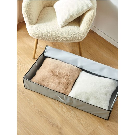 Sinsay - Pojemnik do przechowywania pod łóżko - szary - id: 785DK-09X - marki Sinsay - 178053024 Sinsay - Pojemnik do przechowywania pod łóżko - szary ze sklepu Sinsay w kategorii Pojemniki kuchenne - zdjęcie 178053024