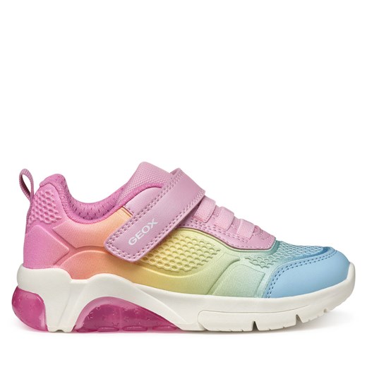 Sneakersy Geox J Fadinlight J46M4C 0EE54 C8206 D Różowy Geox 32 eobuwie.pl