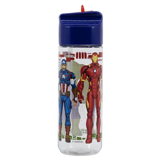 Avengers Bidon &quot;Avengers&quot; w kolorze granatowym - 540 ml ze sklepu Limango Polska w kategorii Naczynia dziecięce - zdjęcie 178055062