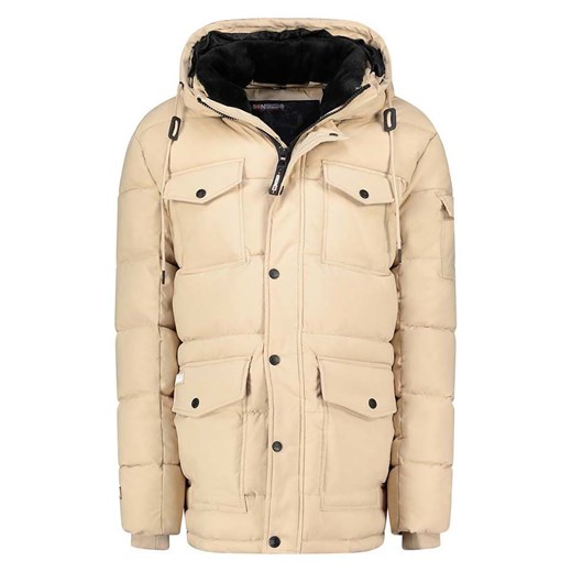 Geographical Norway Parka &quot;Corlas&quot; w kolorze beżowym ze sklepu Limango Polska w kategorii Kurtki męskie - zdjęcie 178055370