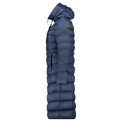 Geographical Norway Płaszcz pikowany "Berangere" w kolorze granatowym Geographical Norway XXL okazja Limango Polska