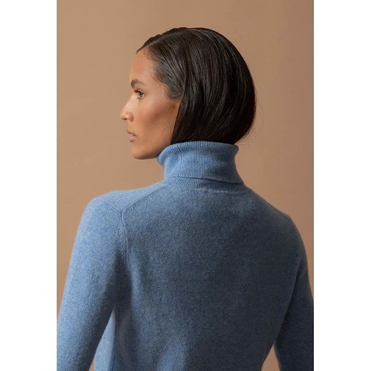 Perfect Cashmere Kaszmirowy sweter &quot;Ashley&quot; w kolorze niebieskim Perfect Cashmere L wyprzedaż Limango Polska