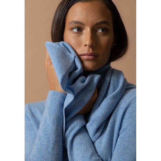 Perfect Cashmere Kaszmirowy sweter &quot;Ashley&quot; w kolorze niebieskim Perfect Cashmere L okazyjna cena Limango Polska
