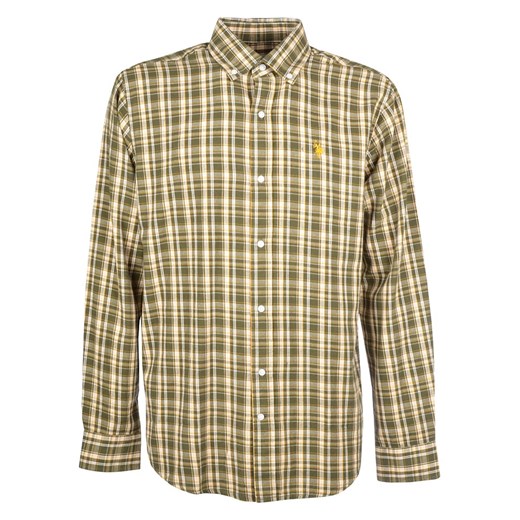 U.S. Polo Assn. Koszula - Regular fit - w kolorze khaki ze sklepu Limango Polska w kategorii Koszule męskie - zdjęcie 178055433