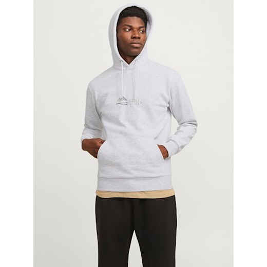 Jack &amp; Jones Bluza w kolorze jasnoszarym ze sklepu Limango Polska w kategorii Bluzy męskie - zdjęcie 178055661
