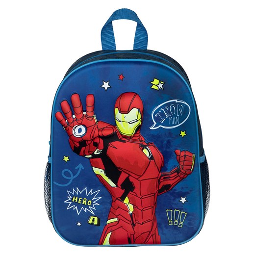 Avengers Plecak &quot;Avengers&quot; w kolorze czerwono-niebieskim - 27 x 33 x 10 cm ze sklepu Limango Polska w kategorii Plecaki dla dzieci - zdjęcie 178055832