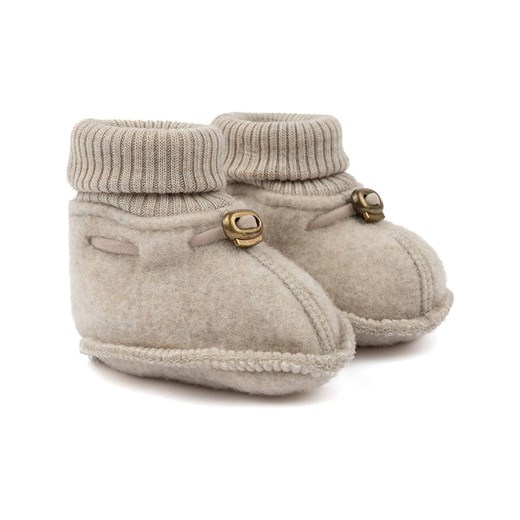 mikk-line Buty w kolorze beżowym do raczkowania ze sklepu Limango Polska w kategorii Buciki niemowlęce - zdjęcie 178056542