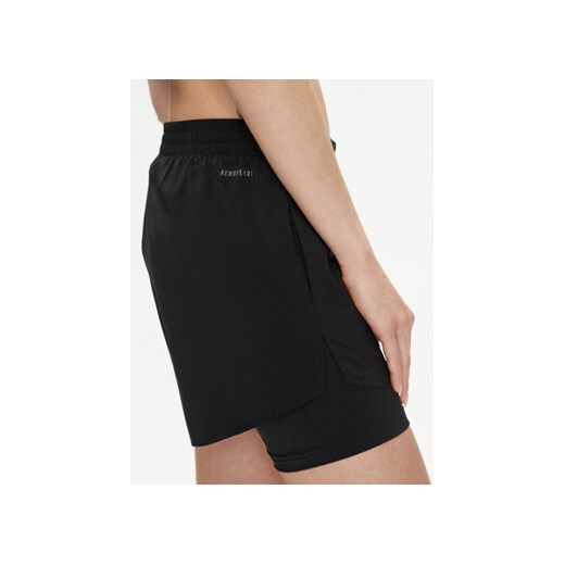 adidas Szorty sportowe Training Minimal HN1044 Czarny Regular Fit XS MODIVO
