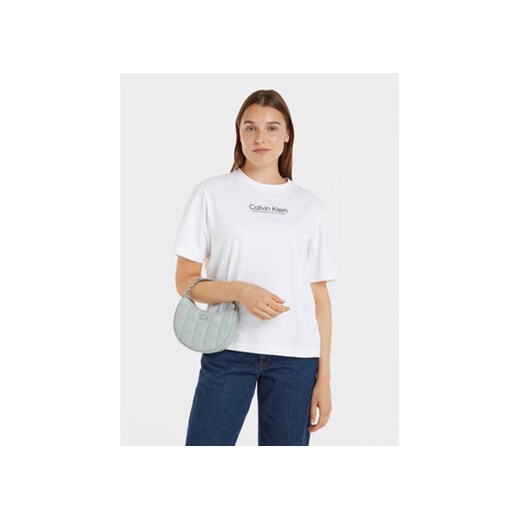 Calvin Klein Torebka Ck Square Quilt K60K612020 Szary Calvin Klein uniwersalny MODIVO