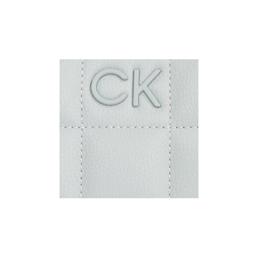 Calvin Klein Torebka Ck Square Quilt K60K612020 Szary Calvin Klein uniwersalny MODIVO