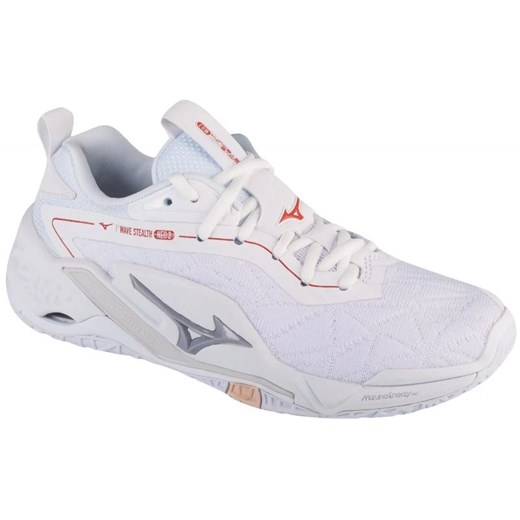Buty do piłki ręcznej Mizuno Wave Stealth Neo Ii  X1GB240125 białe ze sklepu ButyModne.pl w kategorii Buty sportowe damskie - zdjęcie 178059884