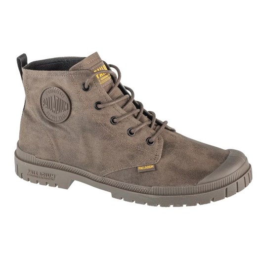 Buty Palladium Pampa SP20 Hi Wax 74388-213-M brązowe ze sklepu ButyModne.pl w kategorii Trampki męskie - zdjęcie 178059904