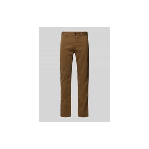 Chinosy o kroju slim fit z bocznymi,wpuszczanymi kieszeniami ze sklepu Peek&Cloppenburg  w kategorii Spodnie męskie - zdjęcie 178060974
