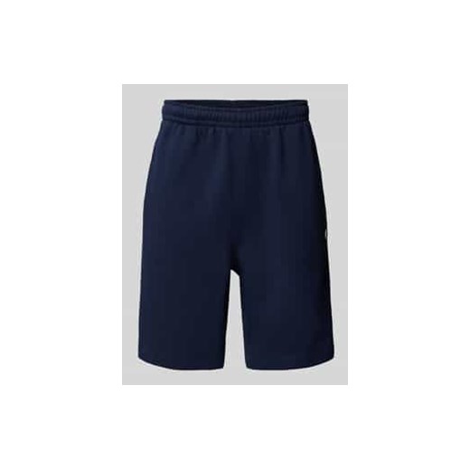 Szorty z dzianiny dresowej o kroju regular fit z bawełną ze sklepu Peek&Cloppenburg  w kategorii Spodenki męskie - zdjęcie 178061042