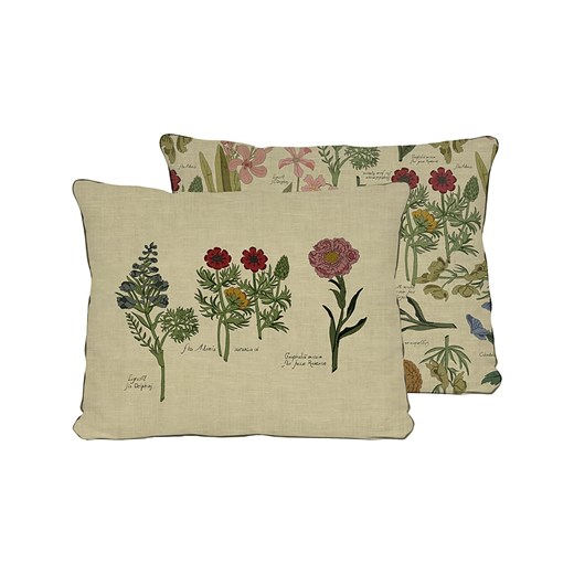Madre Selva Poszewka &quot;Botanical&quot; w kolorze beżowym na poduszkę - 50 x 35 cm ze sklepu Limango Polska w kategorii Poszewki na poduszki - zdjęcie 178061992