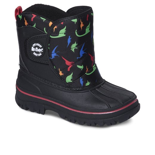 Buty Lee Cooper LCJ-24-44-2861K - czarne ze sklepu streetstyle24.pl w kategorii Buty zimowe dziecięce - zdjęcie 178062622