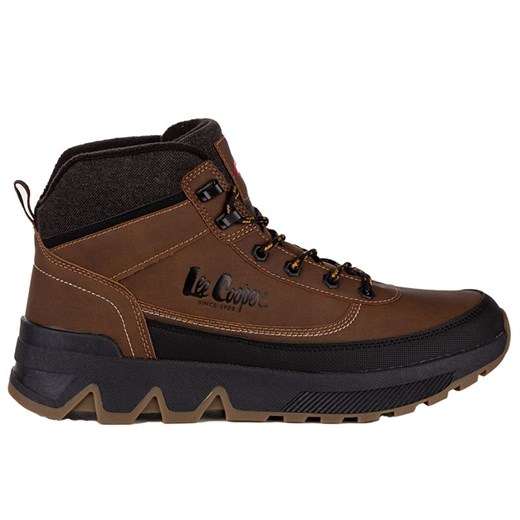 Buty Lee Cooper LCJ-24-01-2950MA - brązowe ze sklepu streetstyle24.pl w kategorii Buty trekkingowe męskie - zdjęcie 178062624