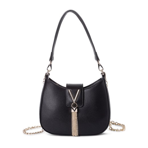 VALENTINO HANDBAGS Torebka damska - Divina Kobiety Sztuczne włókno czarny jednolity ze sklepu vangraaf w kategorii Listonoszki - zdjęcie 178065652