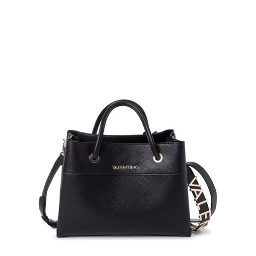 VALENTINO HANDBAGS Damska shopperka - Alexia Nero Kobiety Sztuczne włókno czarny jednolity ze sklepu vangraaf w kategorii Torby Shopper bag - zdjęcie 178065653