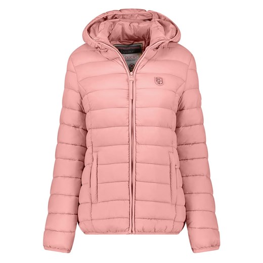 Geographical Norway Kurtka pikowana w kolorze jasnoróżowym ze sklepu Limango Polska w kategorii Kurtki damskie - zdjęcie 178069200