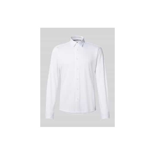 Koszula biznesowa o kroju slim fit z kołnierzykiem typu kent model ‘Roan’ ze sklepu Peek&Cloppenburg  w kategorii Koszule męskie - zdjęcie 178070033