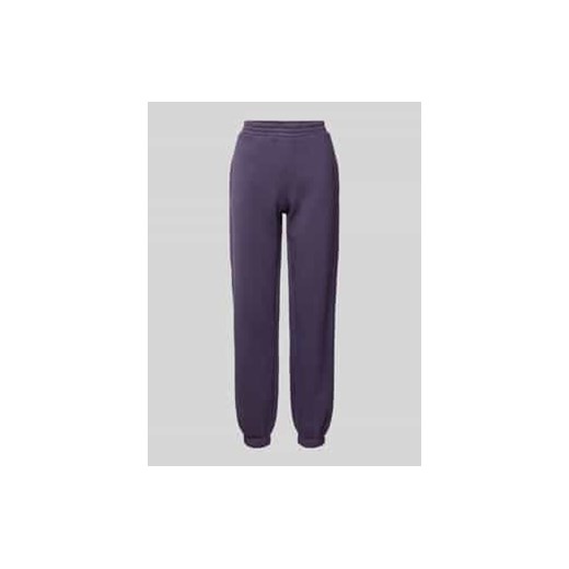Spodnie sportowe o kroju regular fit z wpuszczanymi kieszeniami ze sklepu Peek&Cloppenburg  w kategorii Spodnie damskie - zdjęcie 178070173
