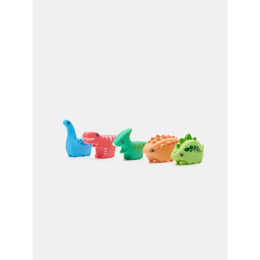 Sinsay - Zestaw zabawek do kąpieli w kształcie dinozaurów - wielobarwny Sinsay One Size Sinsay