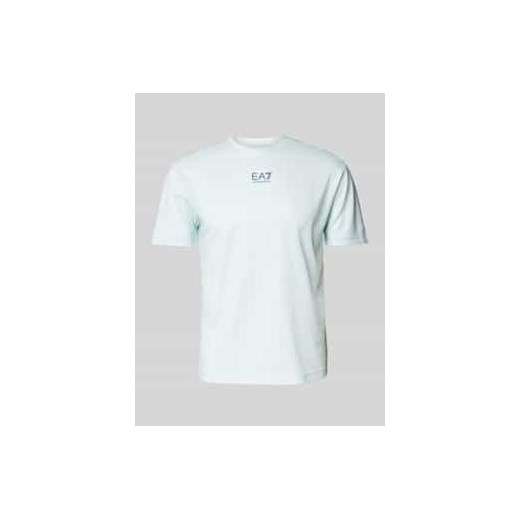 T-shirt z nadrukiem z logo ze sklepu Peek&Cloppenburg  w kategorii T-shirty męskie - zdjęcie 178071642