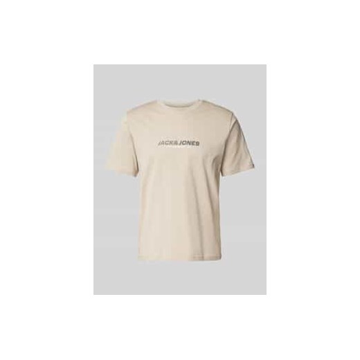 T-shirt z nadrukiem z logo model ‘TARMAC’ ze sklepu Peek&Cloppenburg  w kategorii T-shirty męskie - zdjęcie 178071702